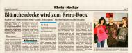 Blümchendecke wird zum Retro-Rock